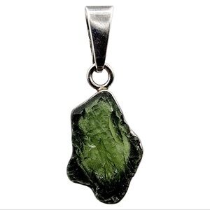 Just in- vintage Charles Albert moldovite pendant